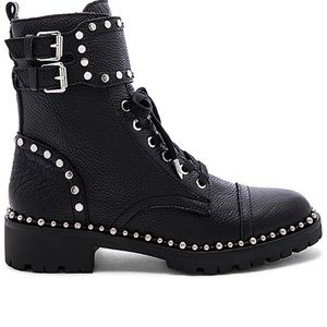 Sam Edelman Jennifer Combat Studded Boots